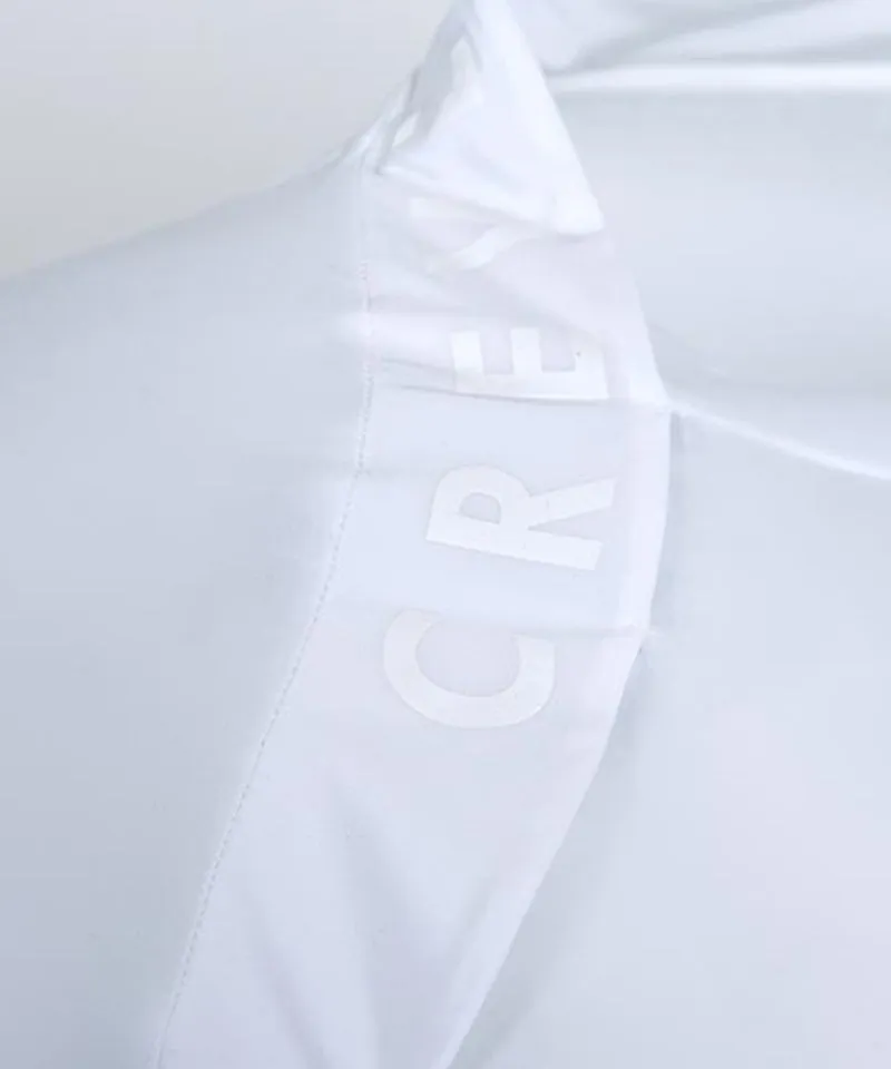 CREVE NINE: Round Logo Innerwear - White