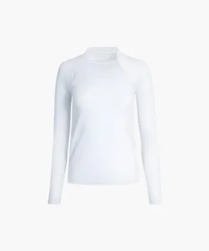 CREVE NINE: Round Logo Innerwear - White