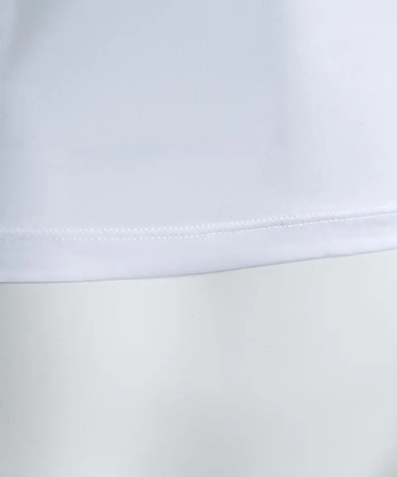 CREVE NINE: Round Logo Innerwear - White