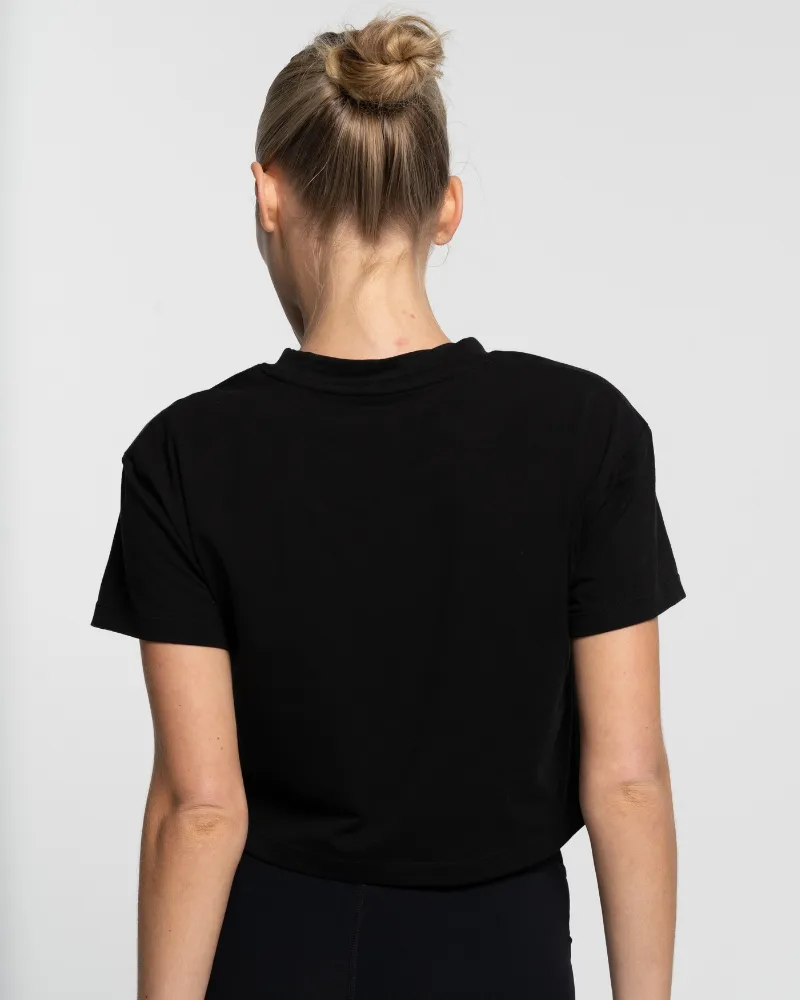 Cropped Tee - Onyx