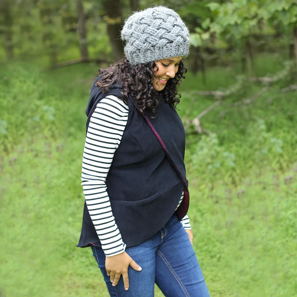 Crossroads Vest Add-on Sewing Pattern - Women's/Curved Fit