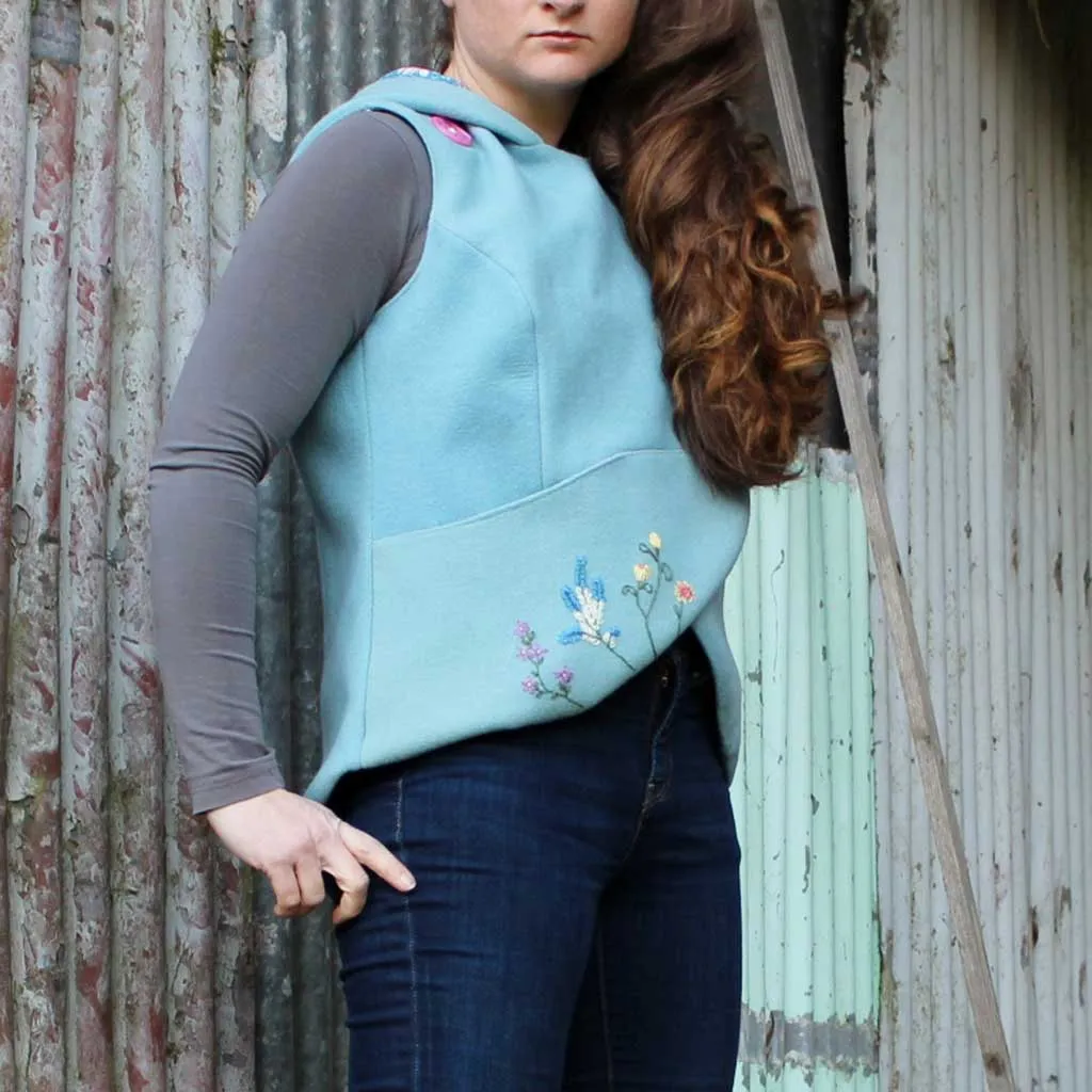Crossroads Vest Add-on Sewing Pattern - Women's/Curved Fit