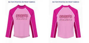 Custom Rash Guard (Kids, Women, Men) Long Sleeve