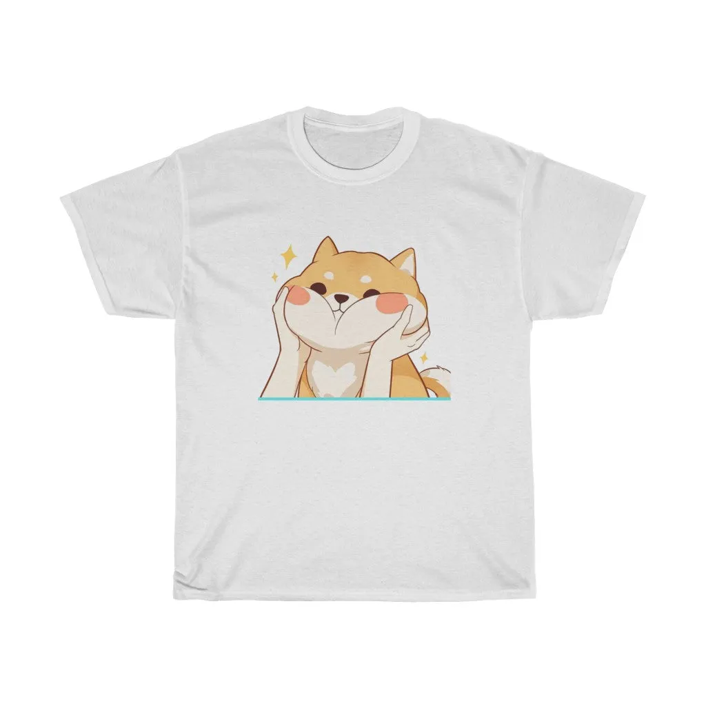 Cute Corgi - Heavy Cotton Tee