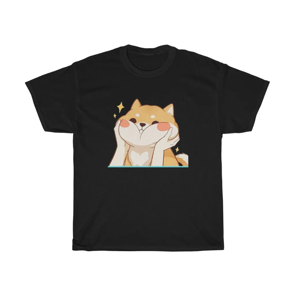 Cute Corgi - Heavy Cotton Tee