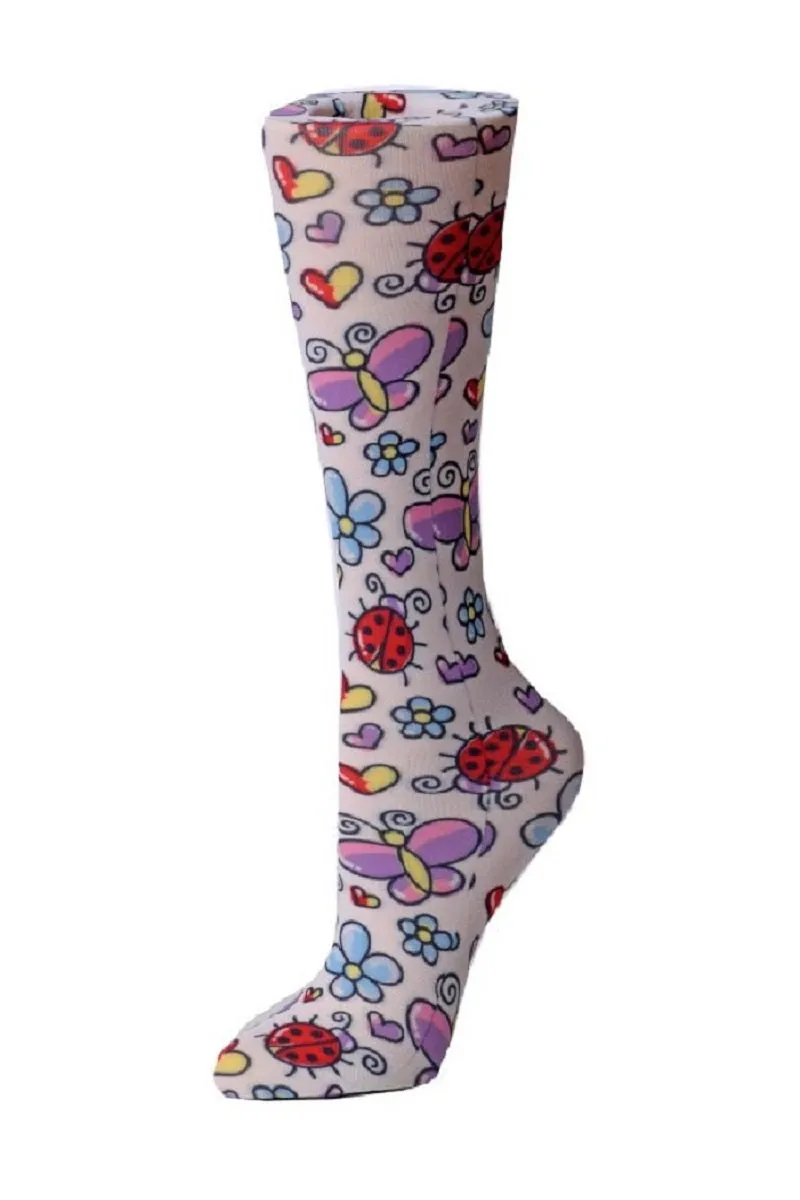 Cutieful Compression Socks Sheer