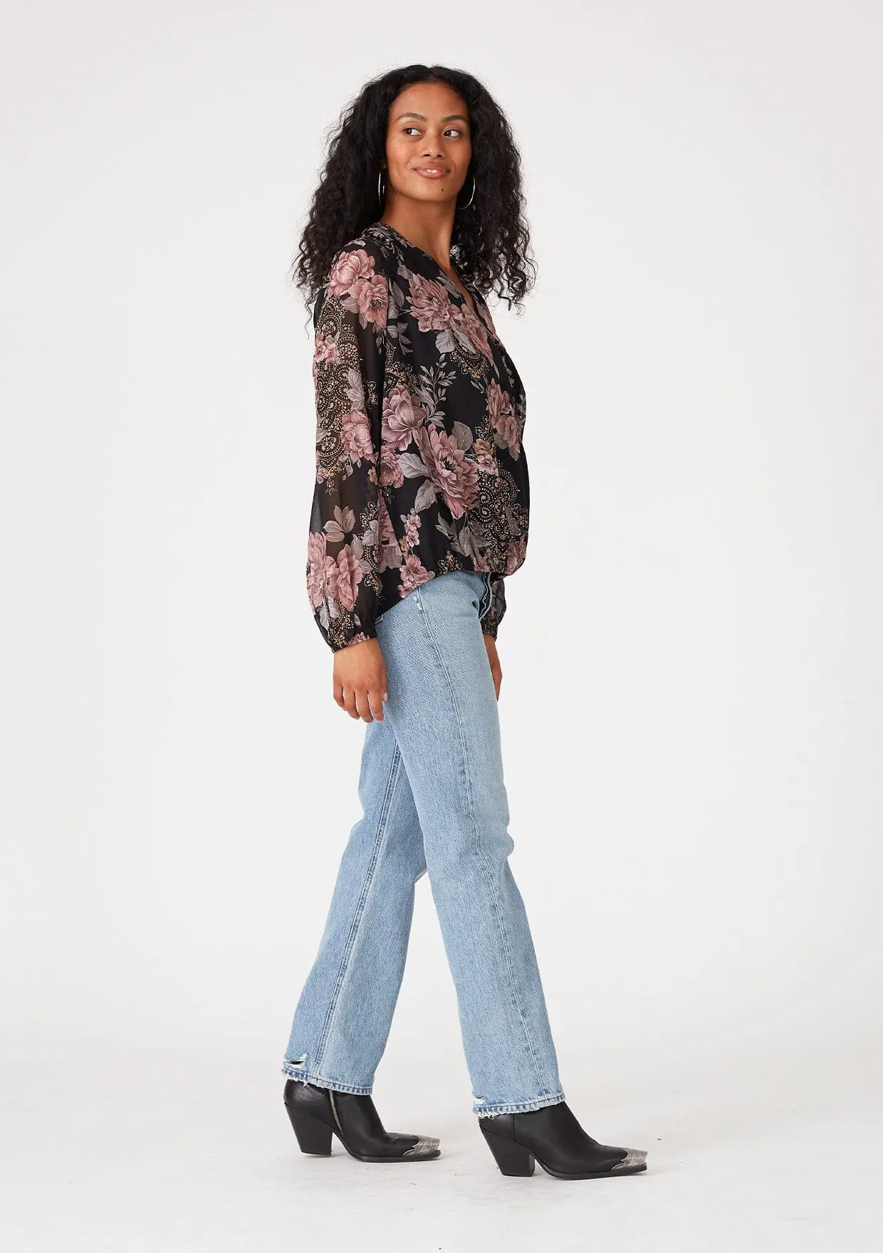 Daphne Surplice Blouse