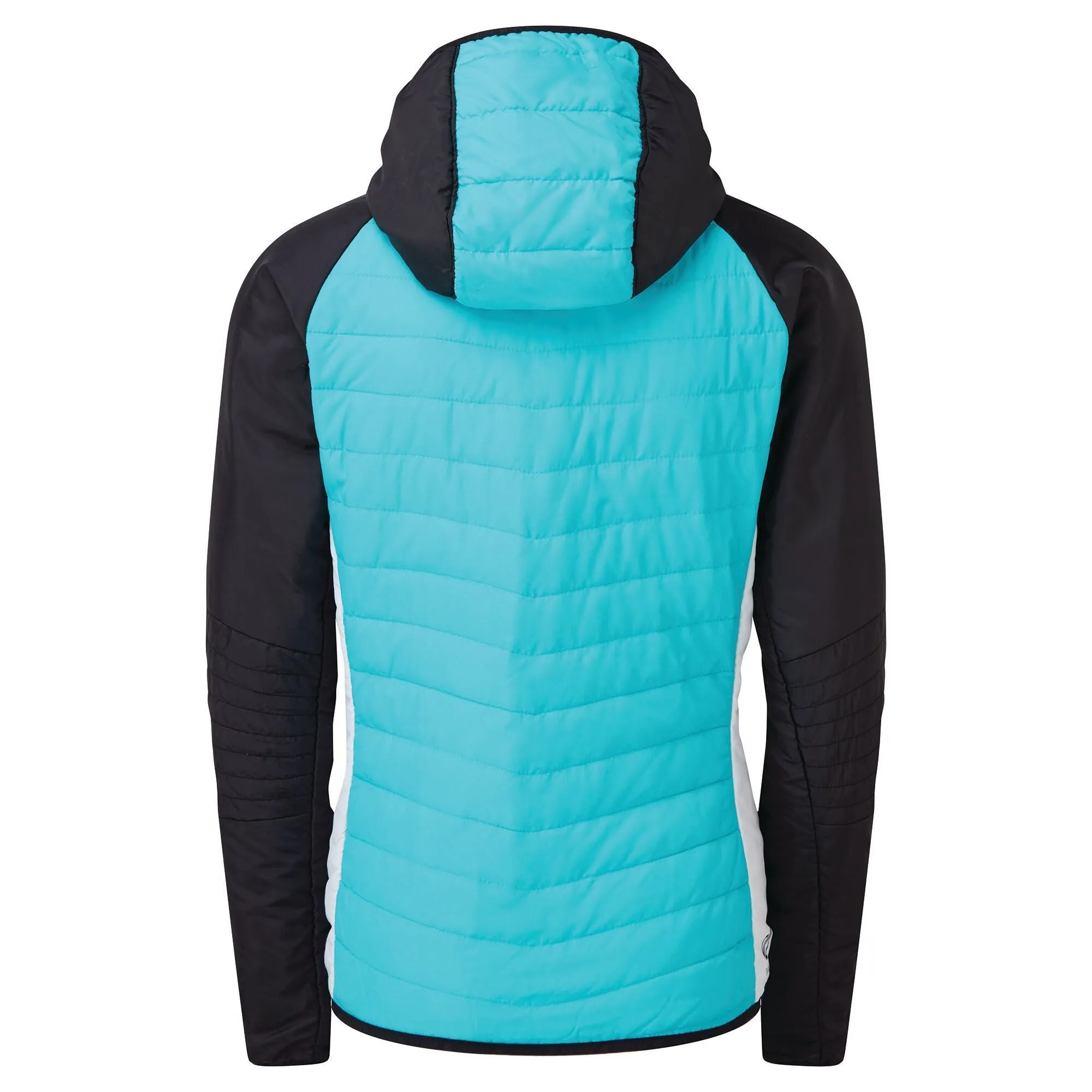 DARE2B SURMOUNT WOOL QUILTED JACKET, AZURE BLUE/BLACK