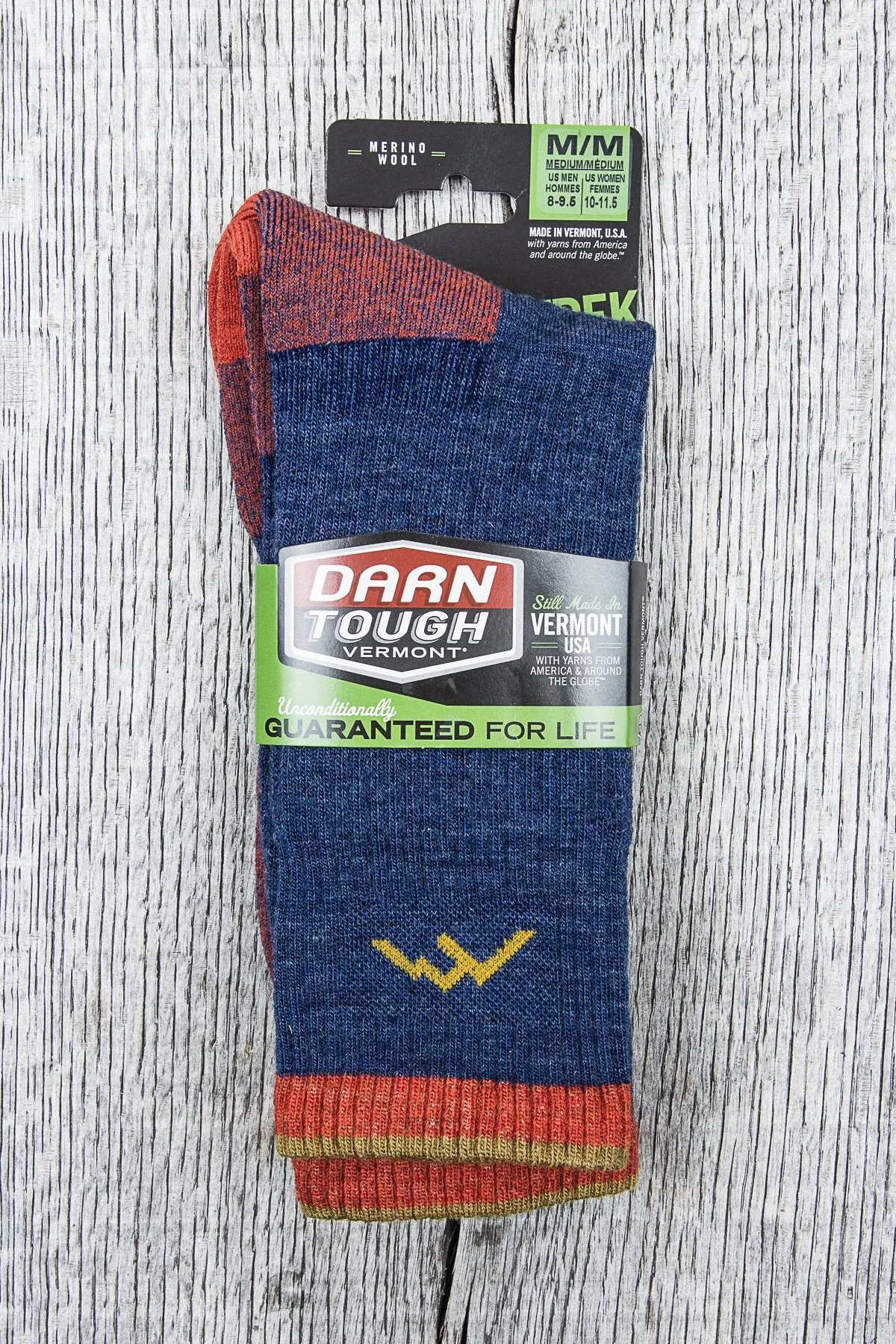 Darn Tough 1403 Denim Wool Socks Hiker Micro Boot Sock Cushion