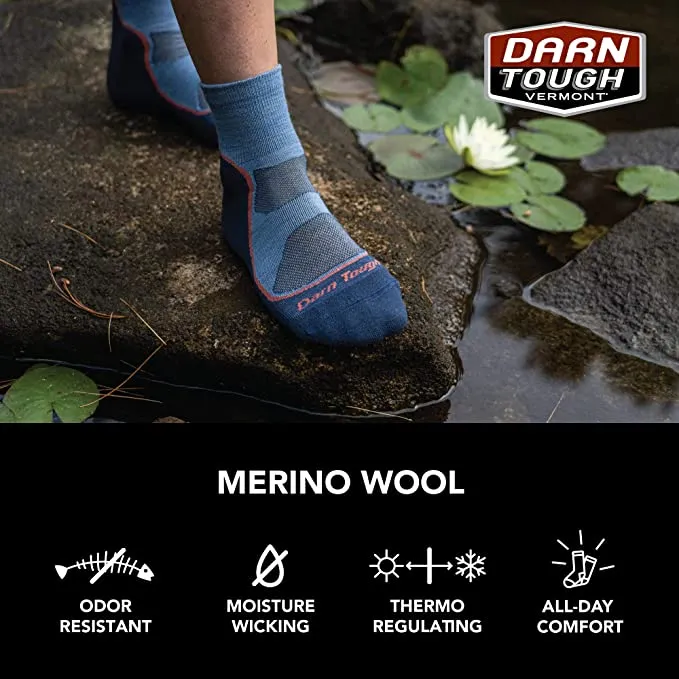 Darn Tough (1958) Hiker 1/4 Midweight with Cushion Women's Sock