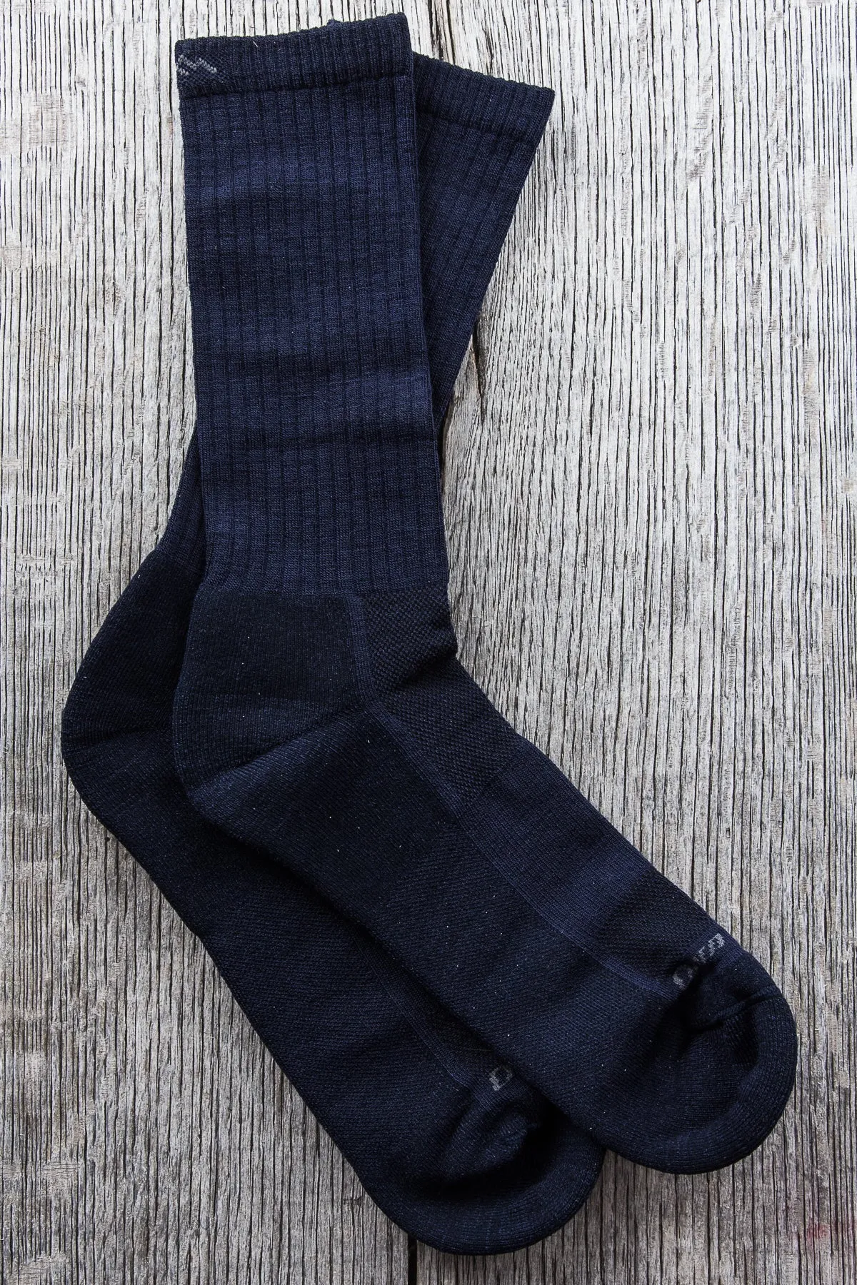 Darn Tough Navy Merino Wool Standard Crew Light Socks