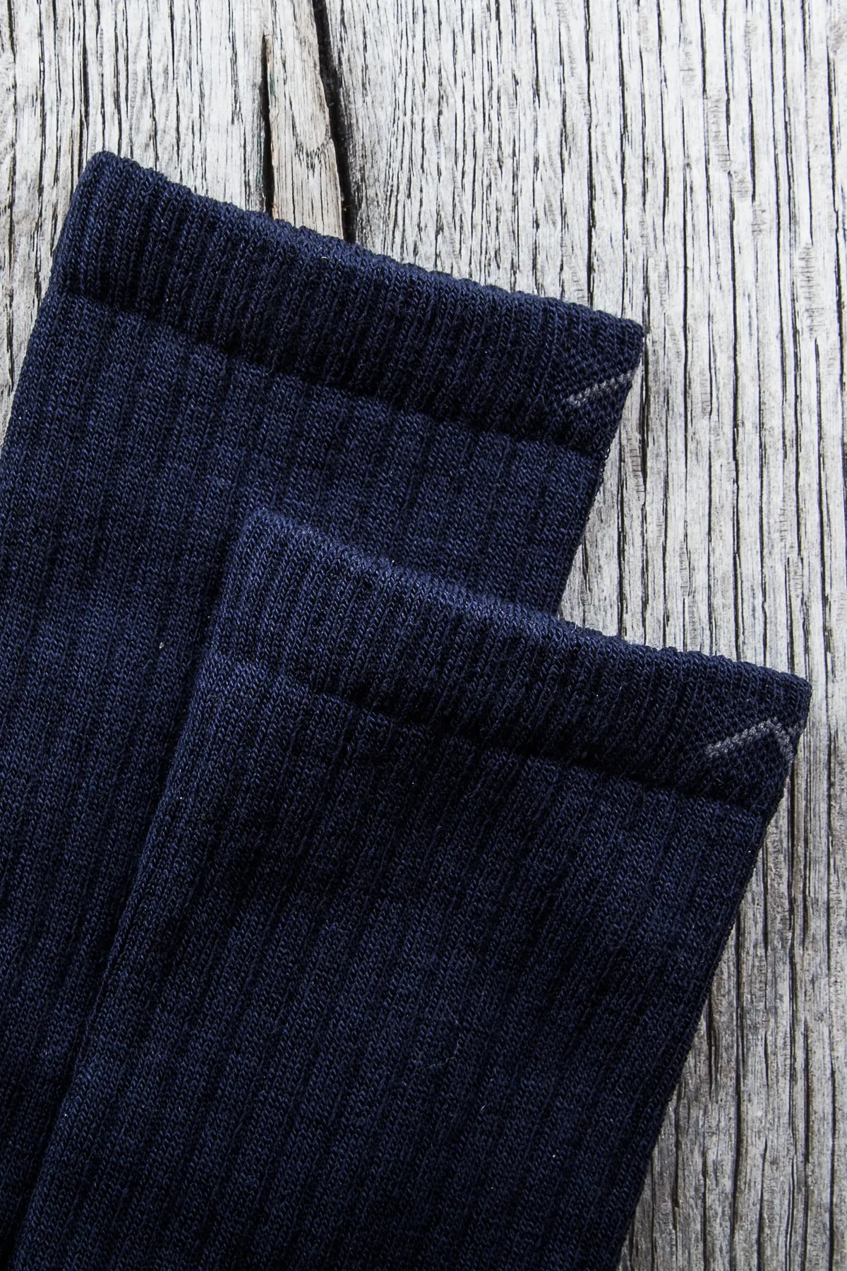Darn Tough Navy Merino Wool Standard Crew Light Socks