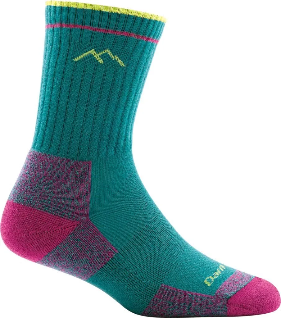 Darn Tough Women's Hiker Coolmax Micro Crew Midweight with Cushion Sock