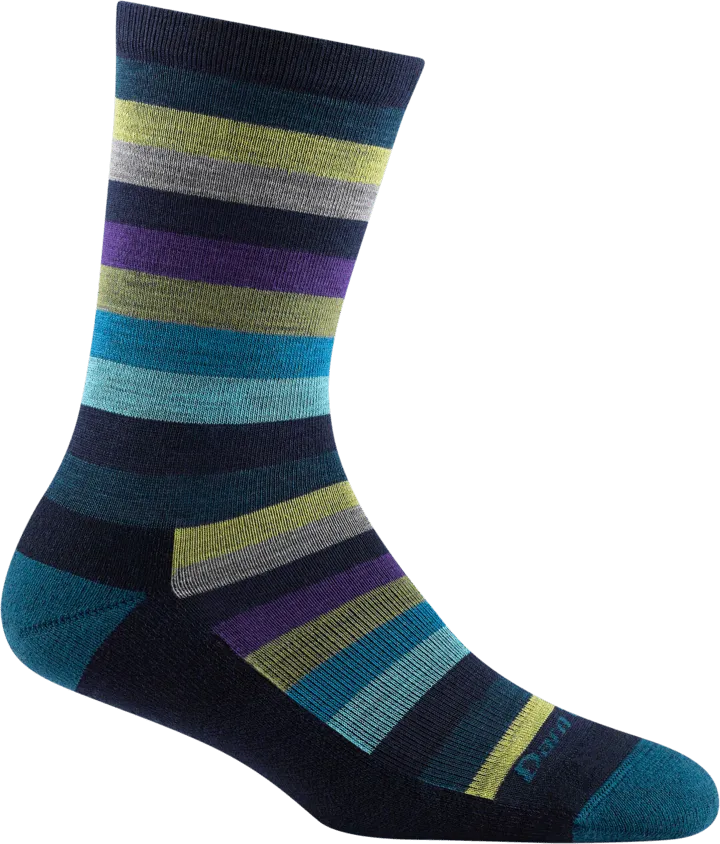Darn Tough Women's Mystic Stripe Crew Light Cushion Sock