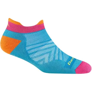 Darn Tough Womens Run No Show Tab Light Cushion Ultra-Lightweight Socks - Clearance