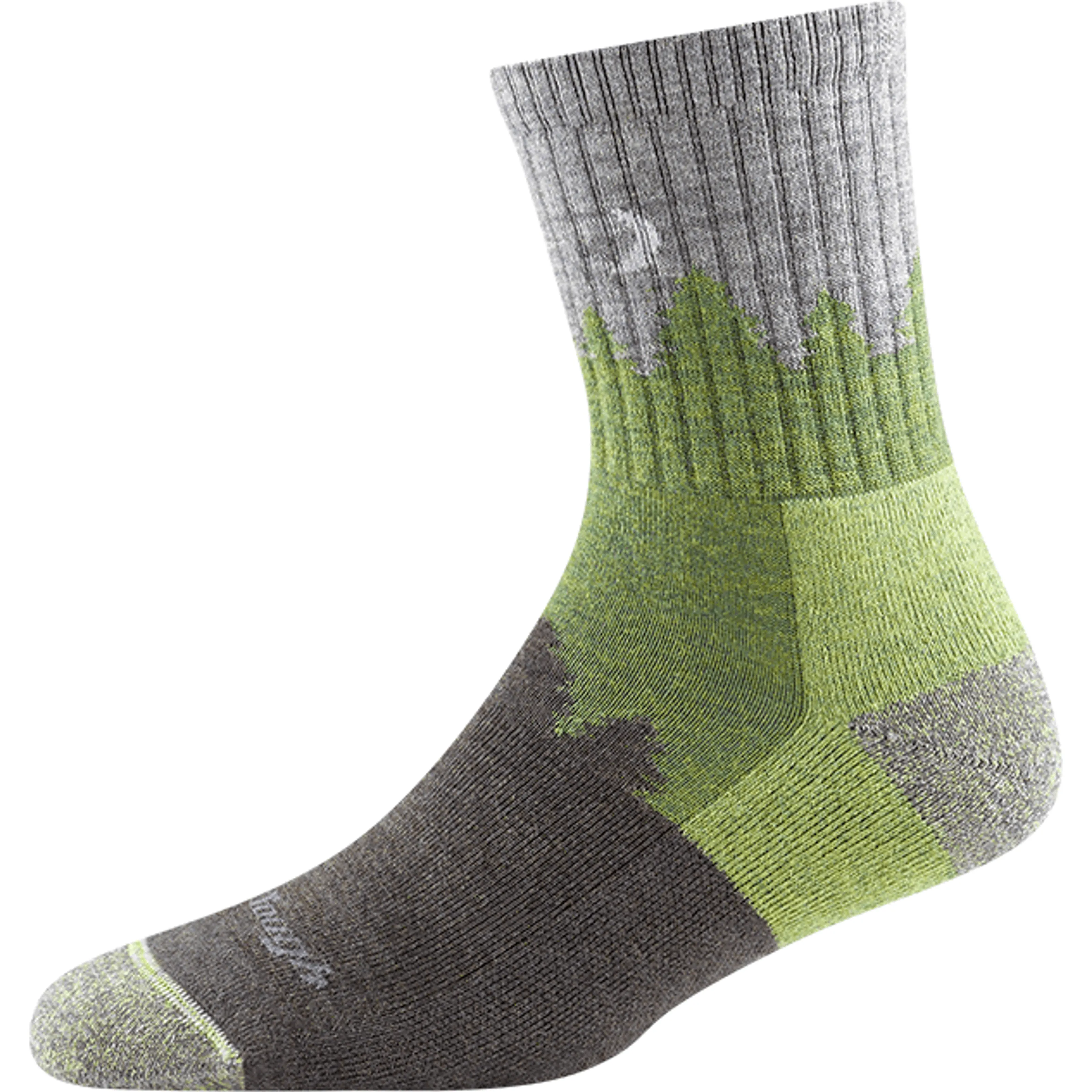 Darn Tough Womens Treeline Micro Crew Midweight Hiking Socks - Clearance