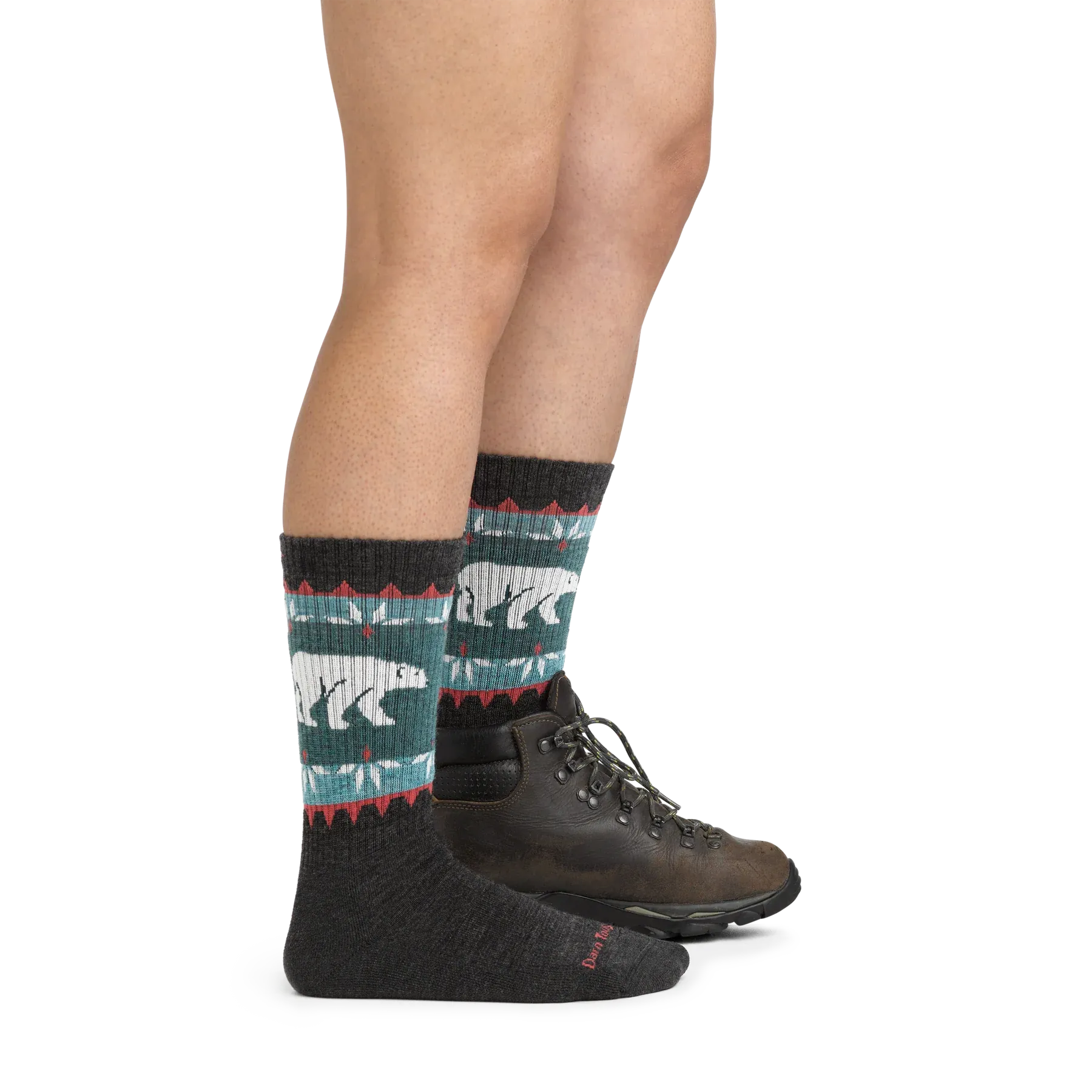 Darn Tough Womens Vanna Grizzle Hiker Boot Sock Midweight Cushion