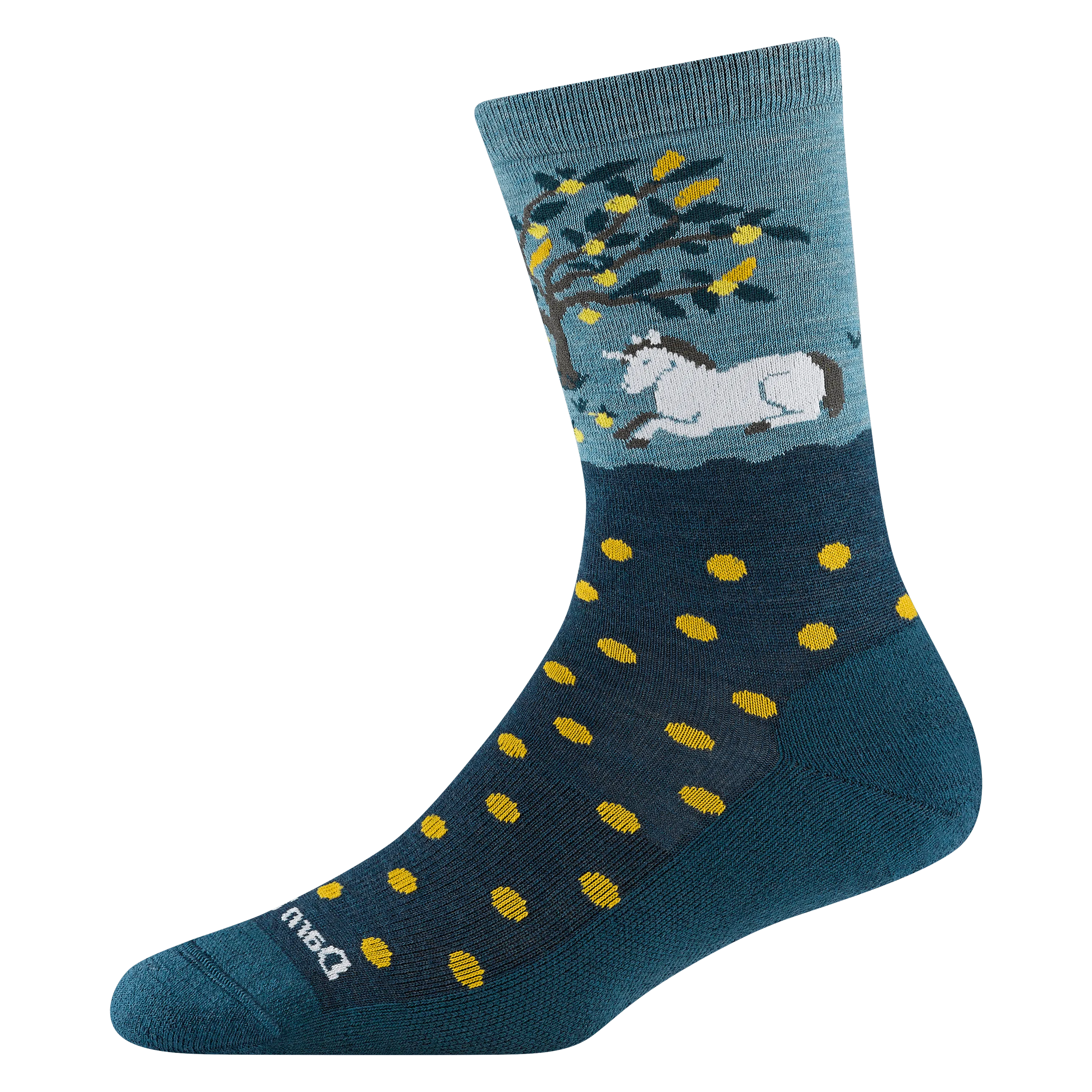 Darn Tough Womens Wild Life Crew Lightweight Lifestyle Socks - Clearance