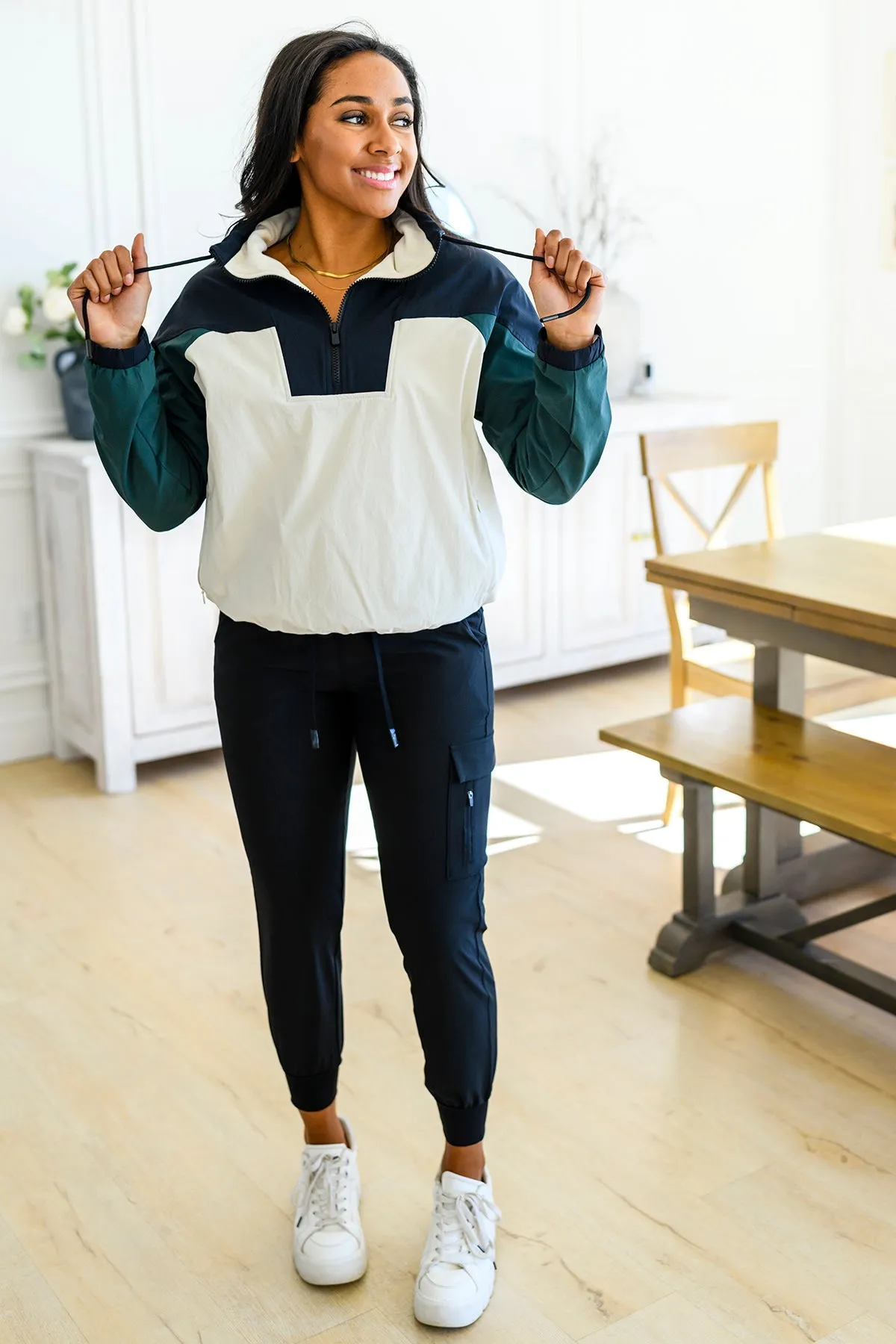 Dash Color Block Pullover