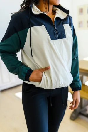 Dash Color Block Pullover
