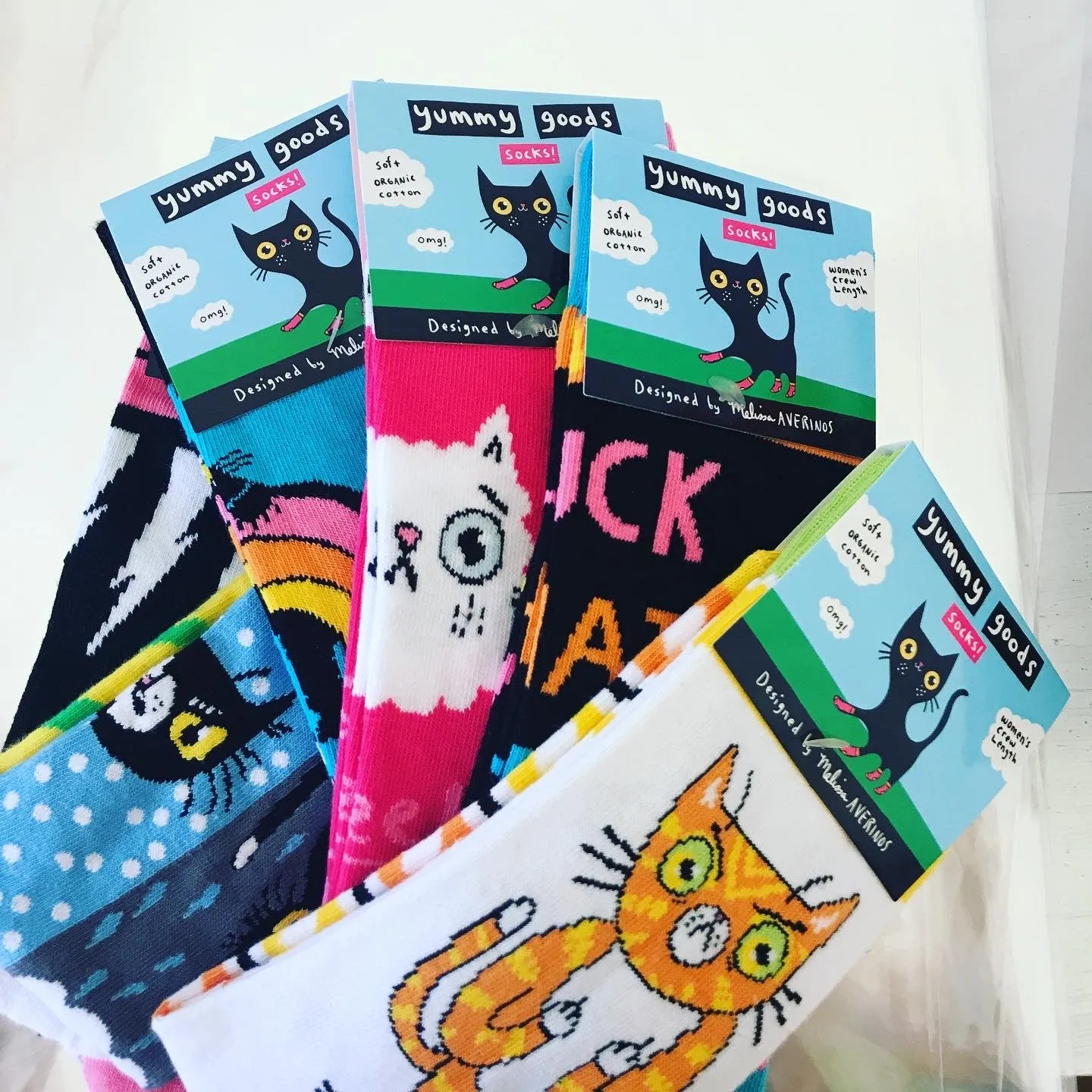 DAVID ROSE KITTY women's socks