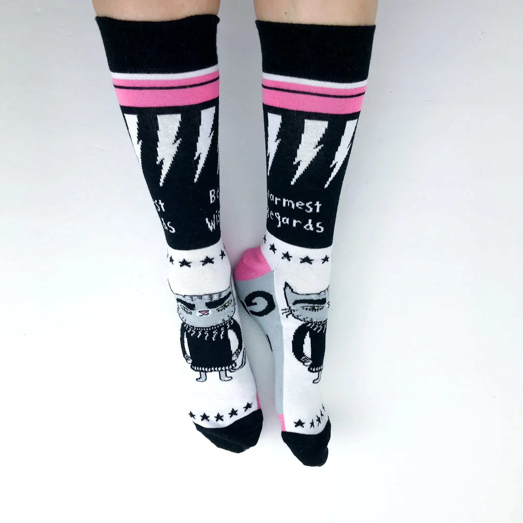 DAVID ROSE KITTY women's socks