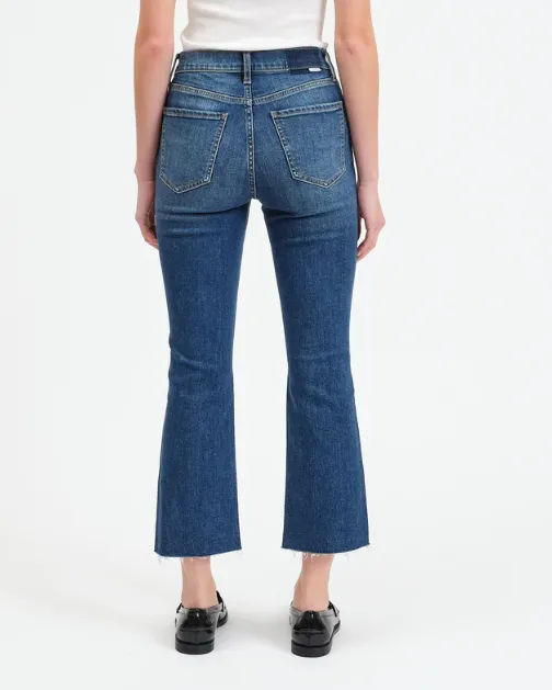 Daze Shy Girl High Rise Crop Flare - Influencer