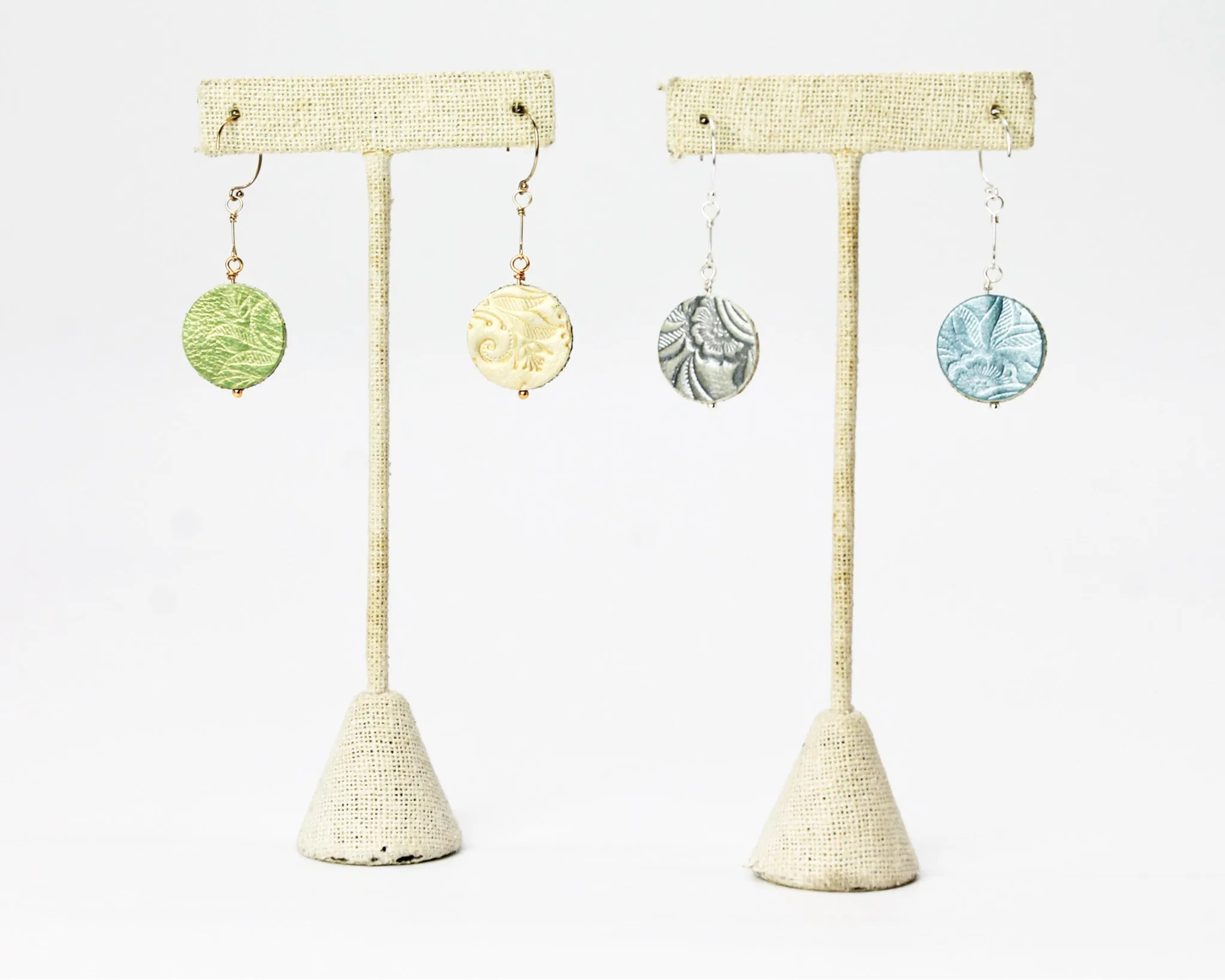 Disc Earring / Golden Elemental