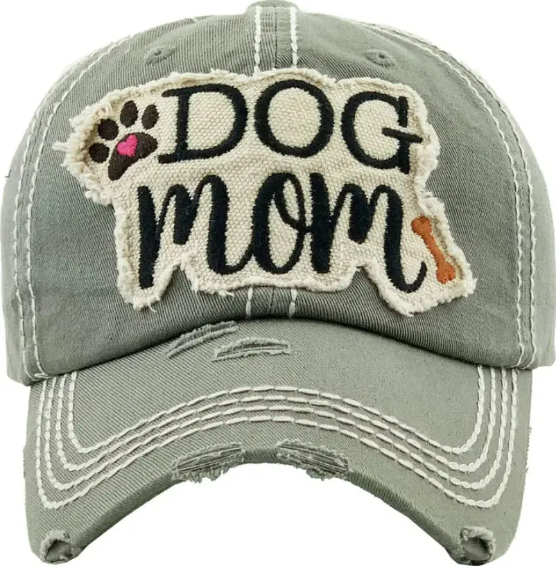 Dog Mom Baseball Cap, multiple styles