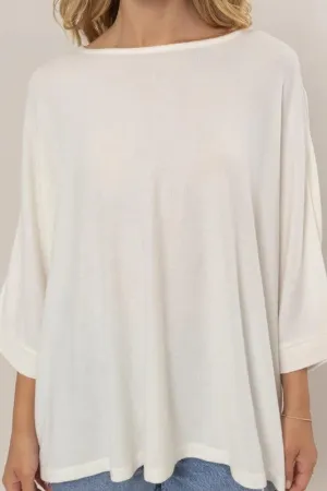 Dolman 3/4 Sleeve Top