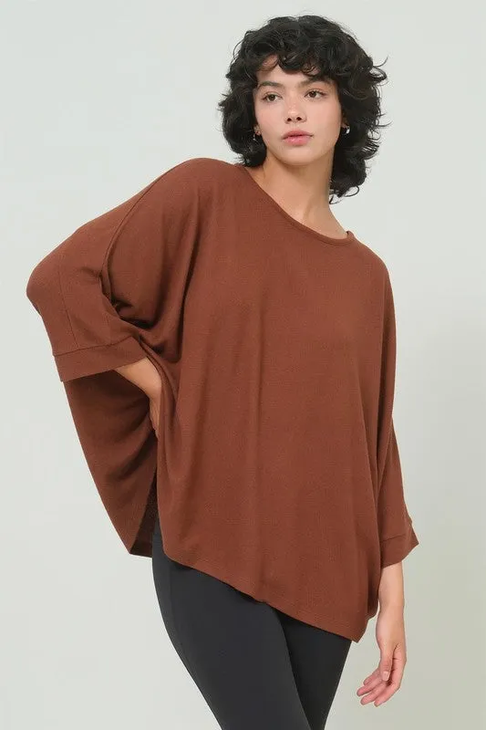 Dolman 3/4 Sleeve Top