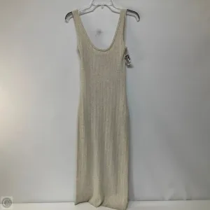 Dress Casual Midi By 7 For All Mankind In Cream, Size: S