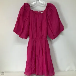 Dress Casual Short By A Loves A In Pink, Size: S
