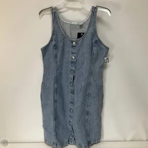 Dress Casual Short By Levis In Blue Denim, Size: L