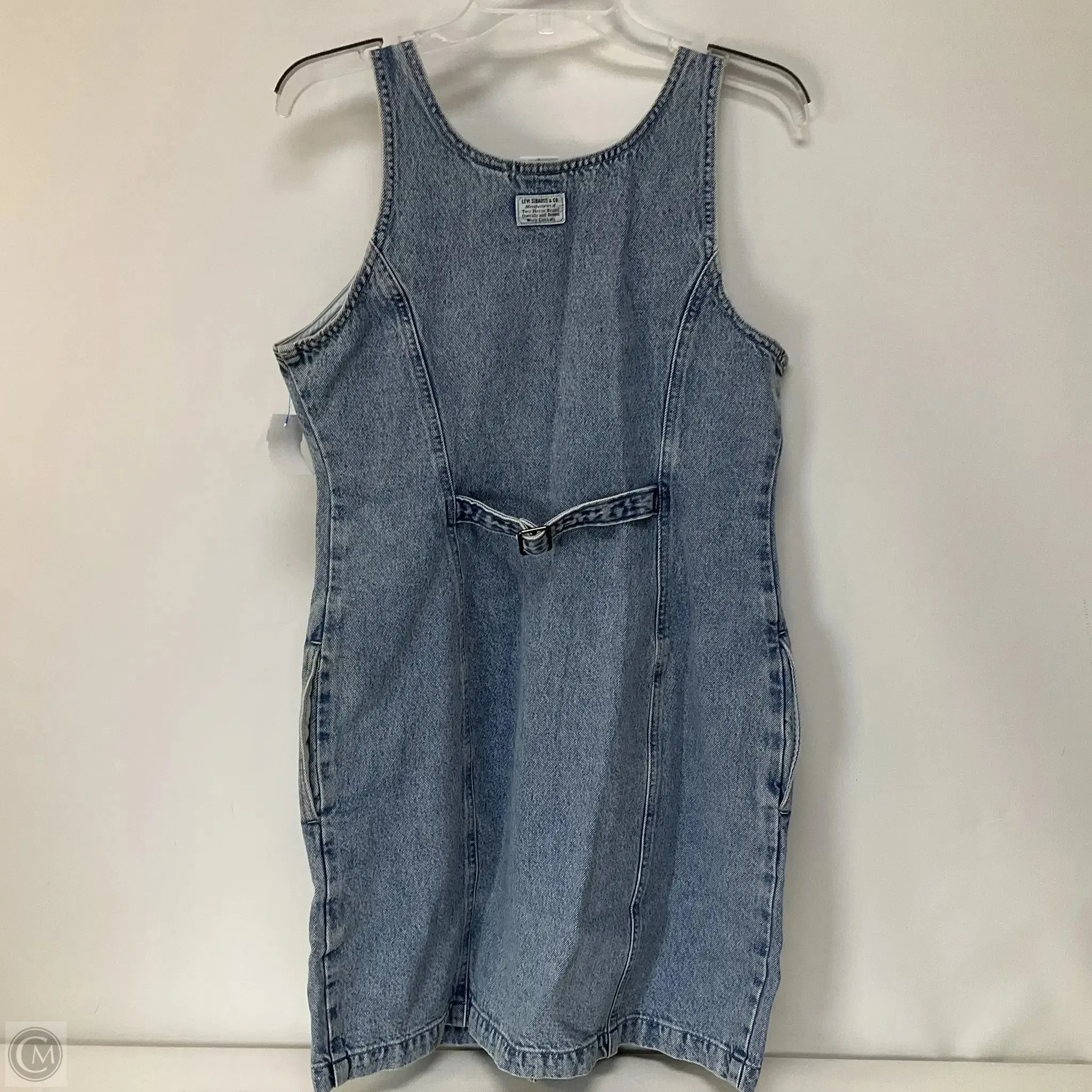 Dress Casual Short By Levis In Blue Denim, Size: L