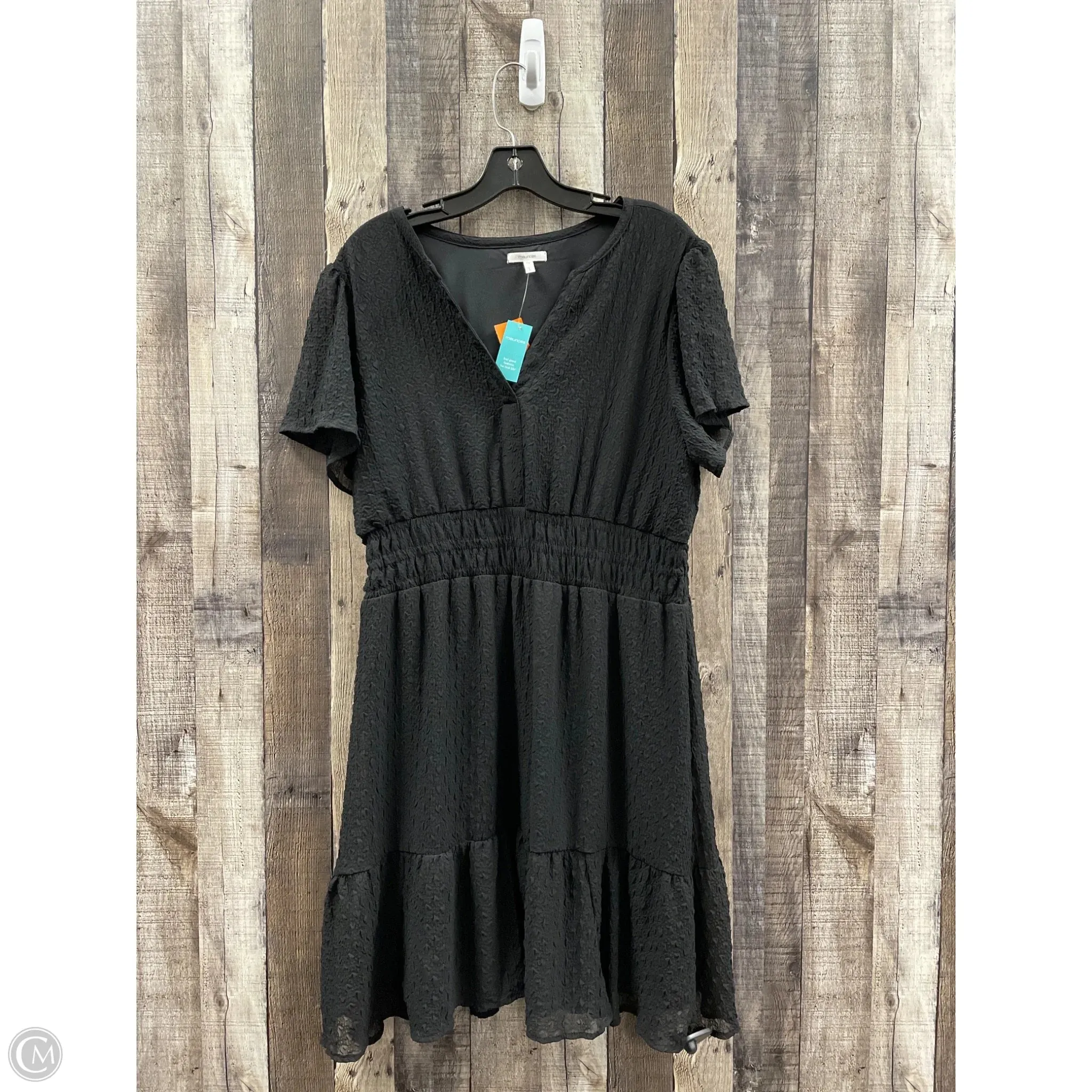 Dress Casual Short By Maurices In Black, Size: Lp