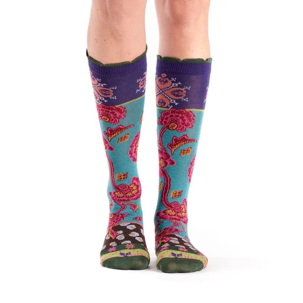 Dye Fantaisy Knee High Socks for Her
