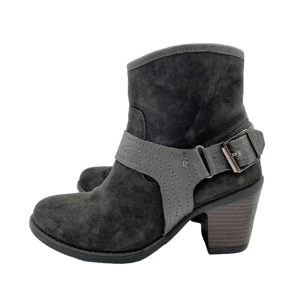 Earth Origins Women's Lina Arlington Suede Bootie