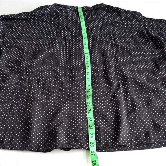 Eberjey Long Sleeved Pajama Set In Black &amp; White Women's Size Medium