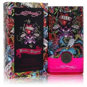 Ed Hardy Hearts & Daggers 3.4oz Eau De Parfum Spray For Women