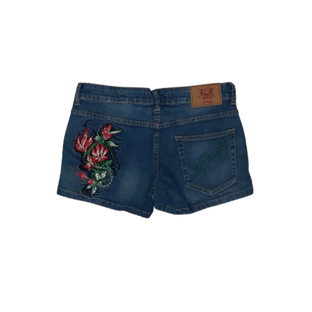 ED HARDY WOMENS SHORTS - MLBW (EHLS1004MLBW)