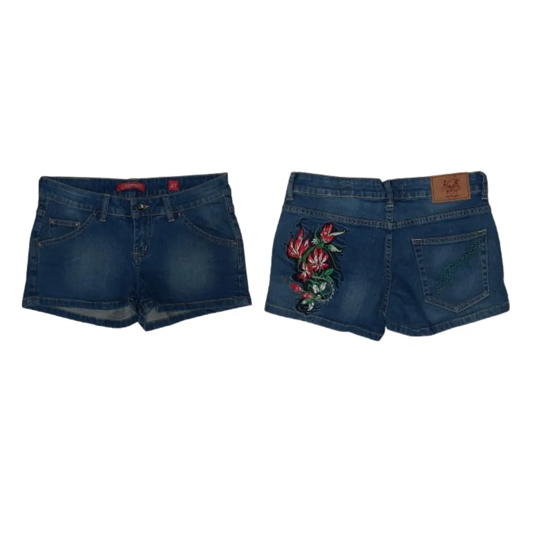 ED HARDY WOMENS SHORTS - MLBW (EHLS1004MLBW)