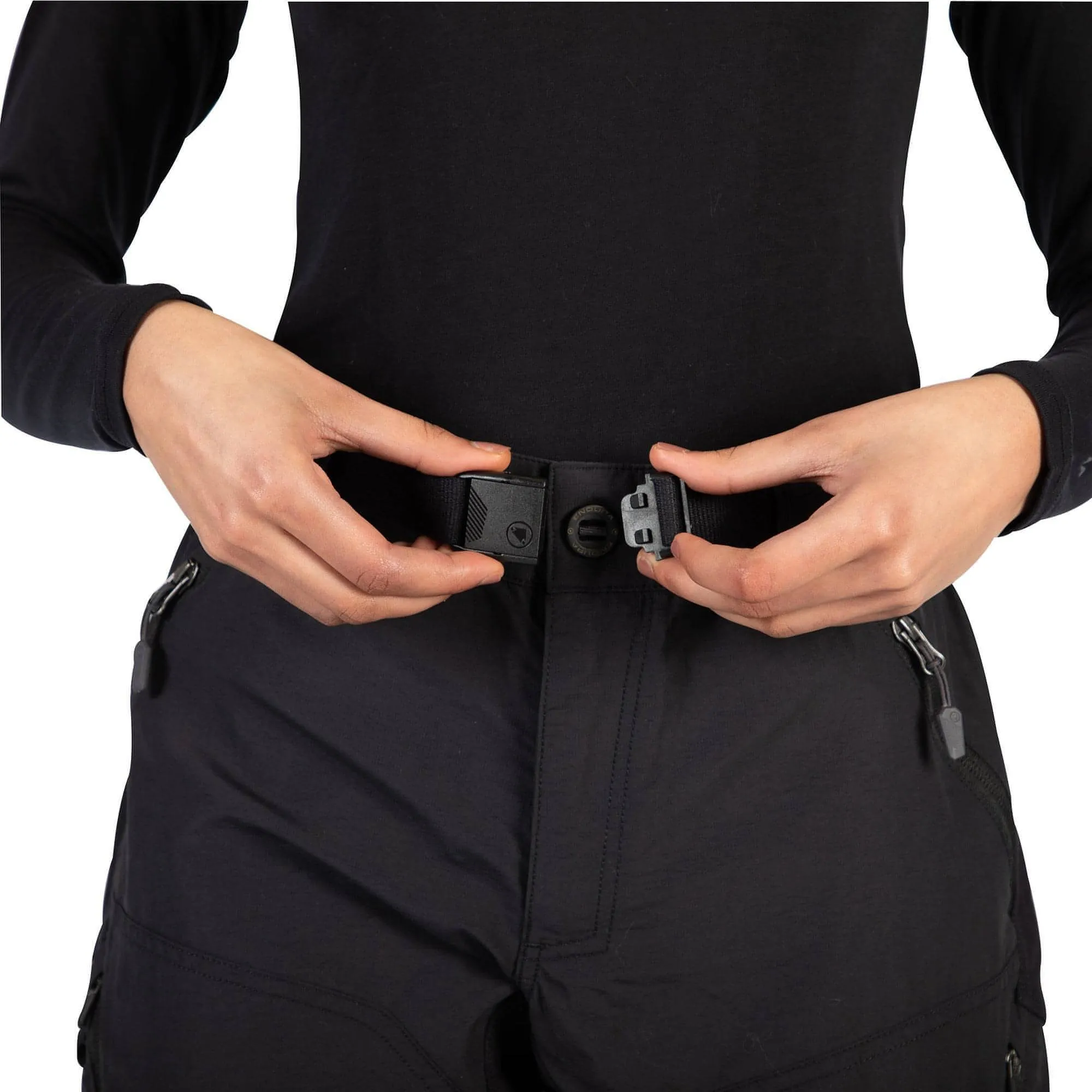 Endura Hummvee Womens Baggy Cycling Shorts With Liner - Black