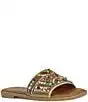 Essere Rainbow Embellished Flat Sandal
