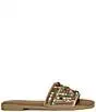 Essere Rainbow Embellished Flat Sandal