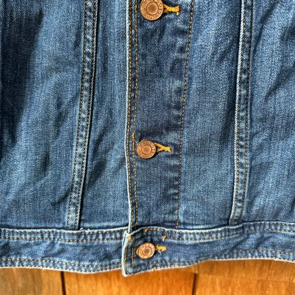 EUC Talbots Classic Denim Trucker Jean Jacket in Women's 3X Petite