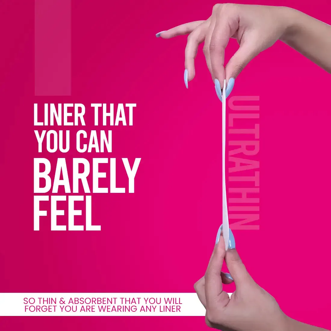 everteen Daily Panty Liners with Neem, Aloe Vera for Vaginal Discharge and Urinary Incontinence in Women