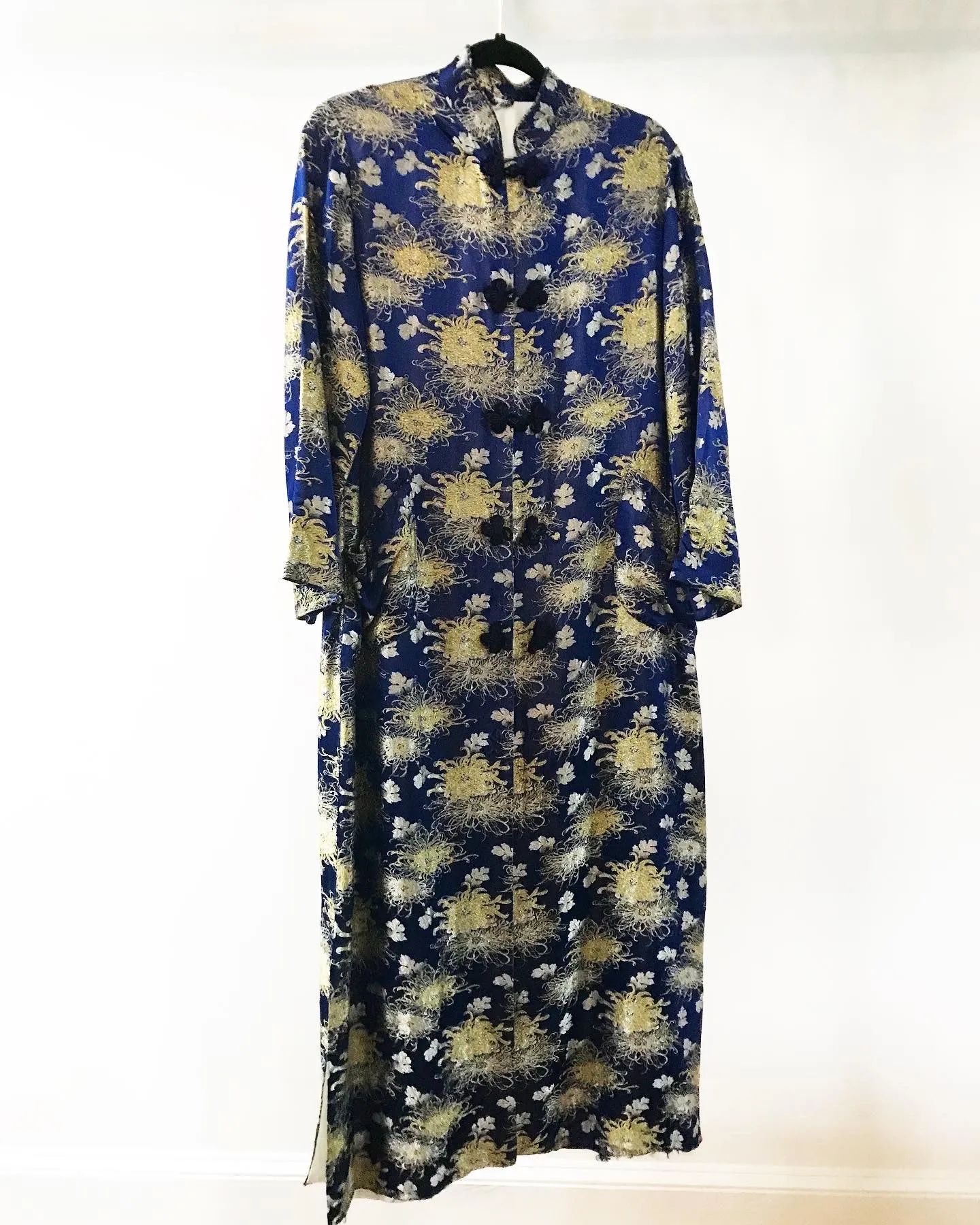 Eye with Orange Fringe Caftan