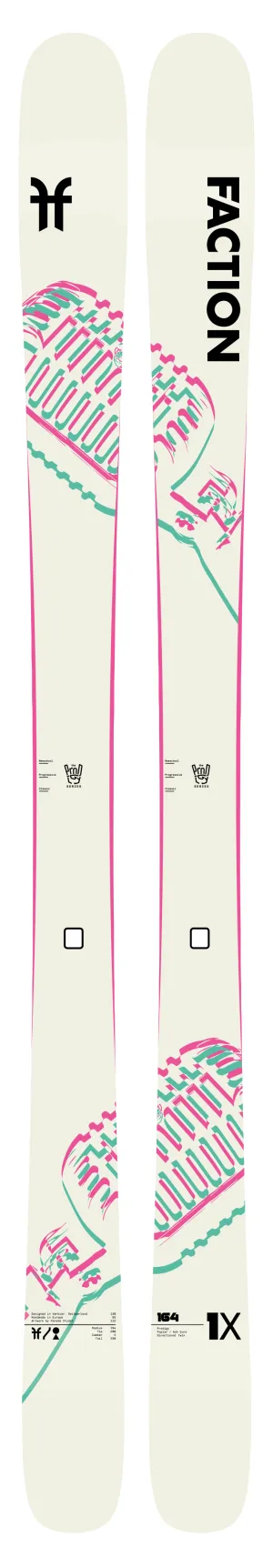 Faction Prodigy 1X Womens Snow Skis