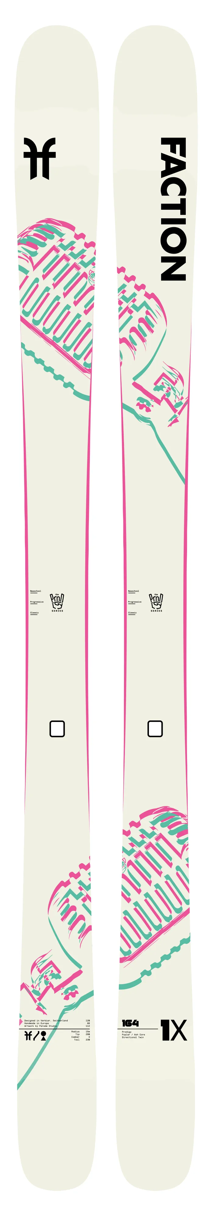 Faction Prodigy 1X Womens Snow Skis